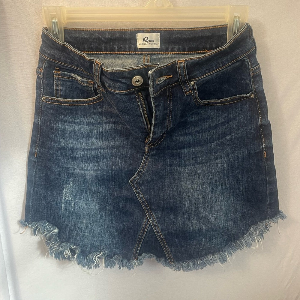 Denim Blue Skirt by A2Jeans